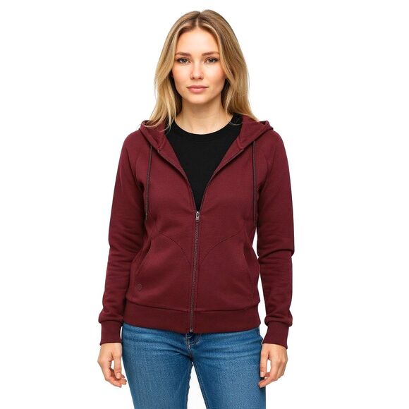 Outdoor Research Ferrosi Metro Hoody Full Zip Jacket Women Large Burgundy Red - Picture 1 of 12